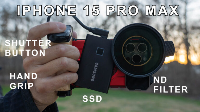 DIY Phone Camera Grip – Iphone 15 Pro Max